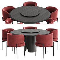 Gallotti Radice Akiko  Manto Dinning Set 1