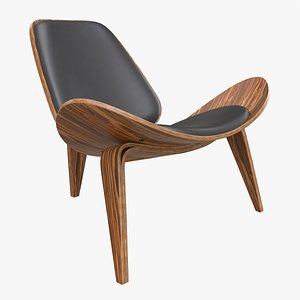 3D model Mid Century Lounge Chair