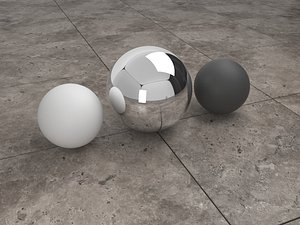 3D studio light model