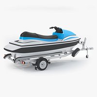 Jetski On Trailer