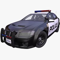 Generic American Police car