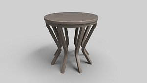 3D Round Table N63 model