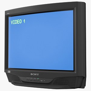 Sony Trinitron KV-27S46 Retro CRT TV