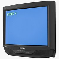 Sony Trinitron KV-27S46 Retro CRT TV