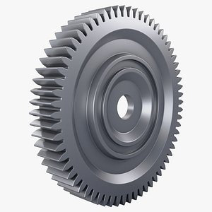 3D model Gear Spur D201mm T31mm M1
