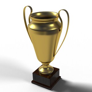 3D model cup trophy