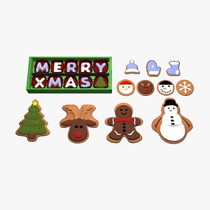 galletas galletasdenavidad 3D