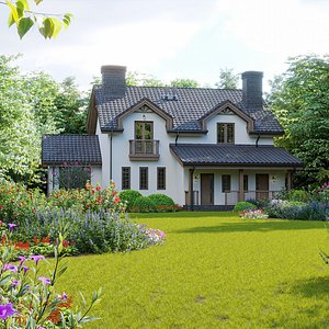 Collection 38 -  American garden 3D model