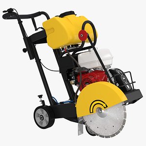 Concrete Saw with Engine
