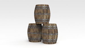 3D model Barrel