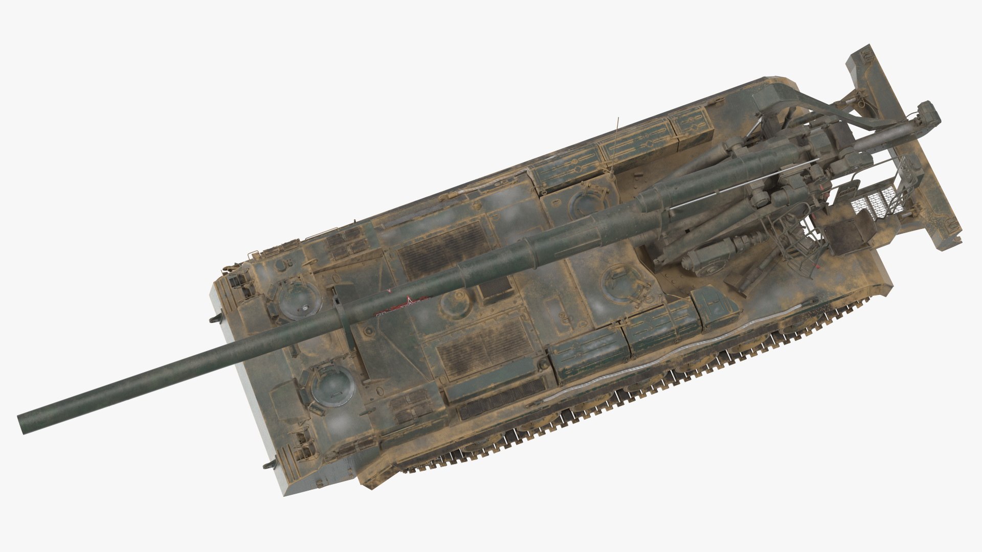 3D model 2S7 Pion Self Propelled Heavy Artillery Dirty Rigged https://p.turbosquid.com/ts-thumb/kt/gRV0qo/AO/2s7pionselfpropelledheavyartillerydirtyriggedmb3dmodel015/jpg/1658403940/1920x1080/fit_q87/e12926540844f401051bcbe729970f7e48881d82/2s7pionselfpropelledheavyartillerydirtyriggedmb3dmodel015.jpg