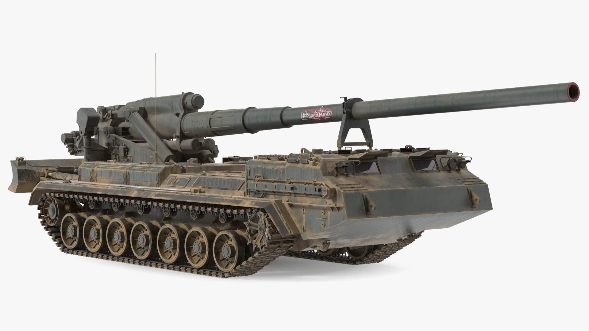 3D model 2S7 Pion Self Propelled Heavy Artillery Dirty Rigged https://p.turbosquid.com/ts-thumb/kt/gRV0qo/J6/2s7pionselfpropelledheavyartillerydirtyriggedmb3dmodel011/jpg/1658403927/1920x1080/fit_q87/fcd5b6e963e67de52429124cba78e2ffff5b630d/2s7pionselfpropelledheavyartillerydirtyriggedmb3dmodel011.jpg