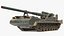 2S7 Pion Self Propelled Heavy Artillery Dirty Rigged