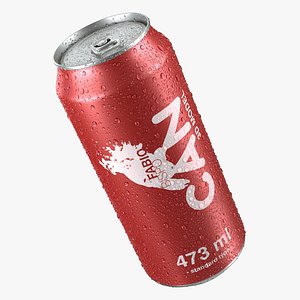 Beverage Can With Water Droplets 473ml