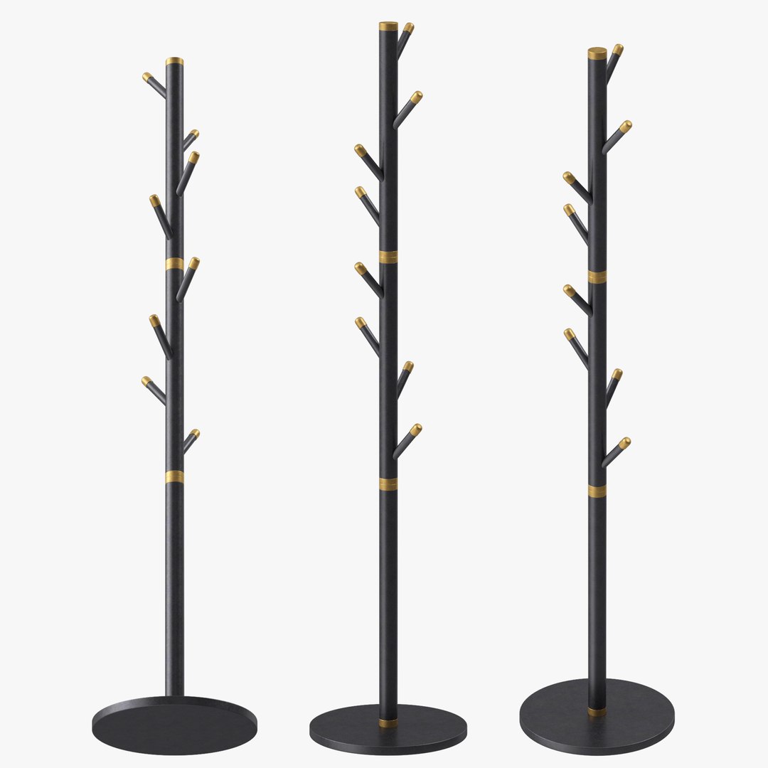 Coat Rack Chinese Style 3D Model TurboSquid 1994729