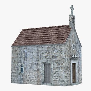 church european europe building 3D