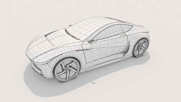 car sport 3d model