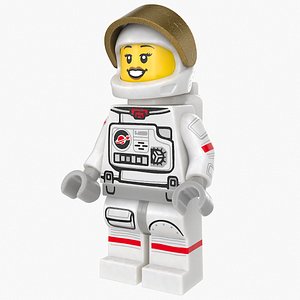Lego Minifig Female Astronaut