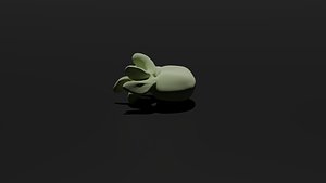 lumbar vertebra 3D model