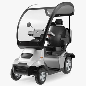 Grey 4-Wheel Electric Scooter Afikim S4