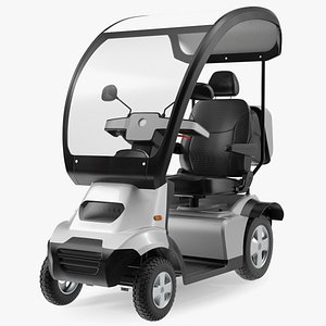 Grey 4-Wheel Electric Scooter Afikim S4