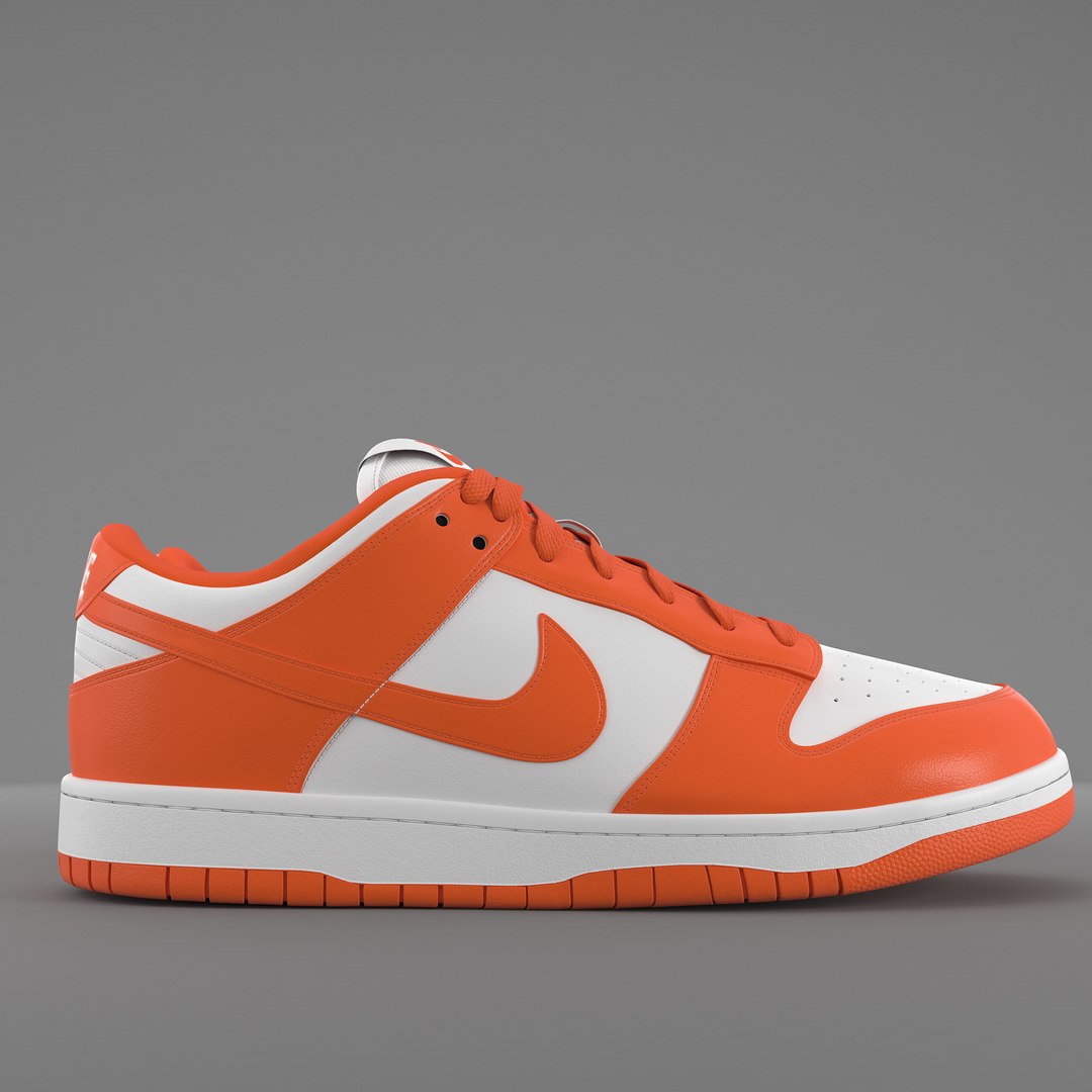 Nike dunk shoes pbr 3D model - TurboSquid 1542527