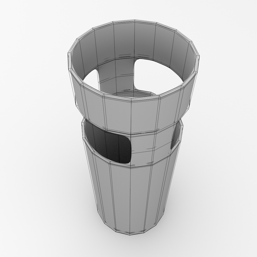 3d model umbrella stand