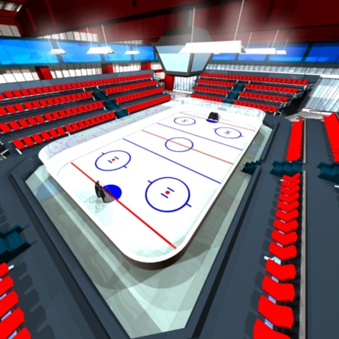 Icehockey Arena 3d Max