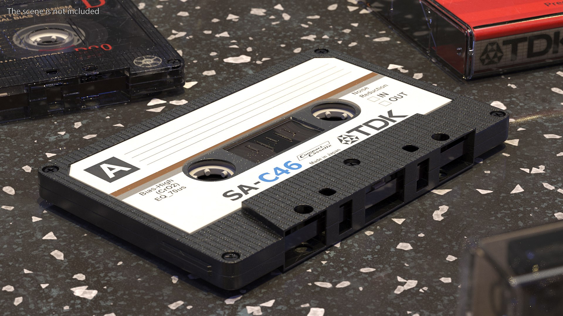 3D TDK SA C46 Cassette Tape https://p.turbosquid.com/ts-thumb/ku/8U69or/Mj/tdksac46cassettetape3dmodel003/jpg/1623933137/1920x1080/fit_q87/7eb4c7ca302322c689f999f02b7622dbf53afe39/tdksac46cassettetape3dmodel003.jpg