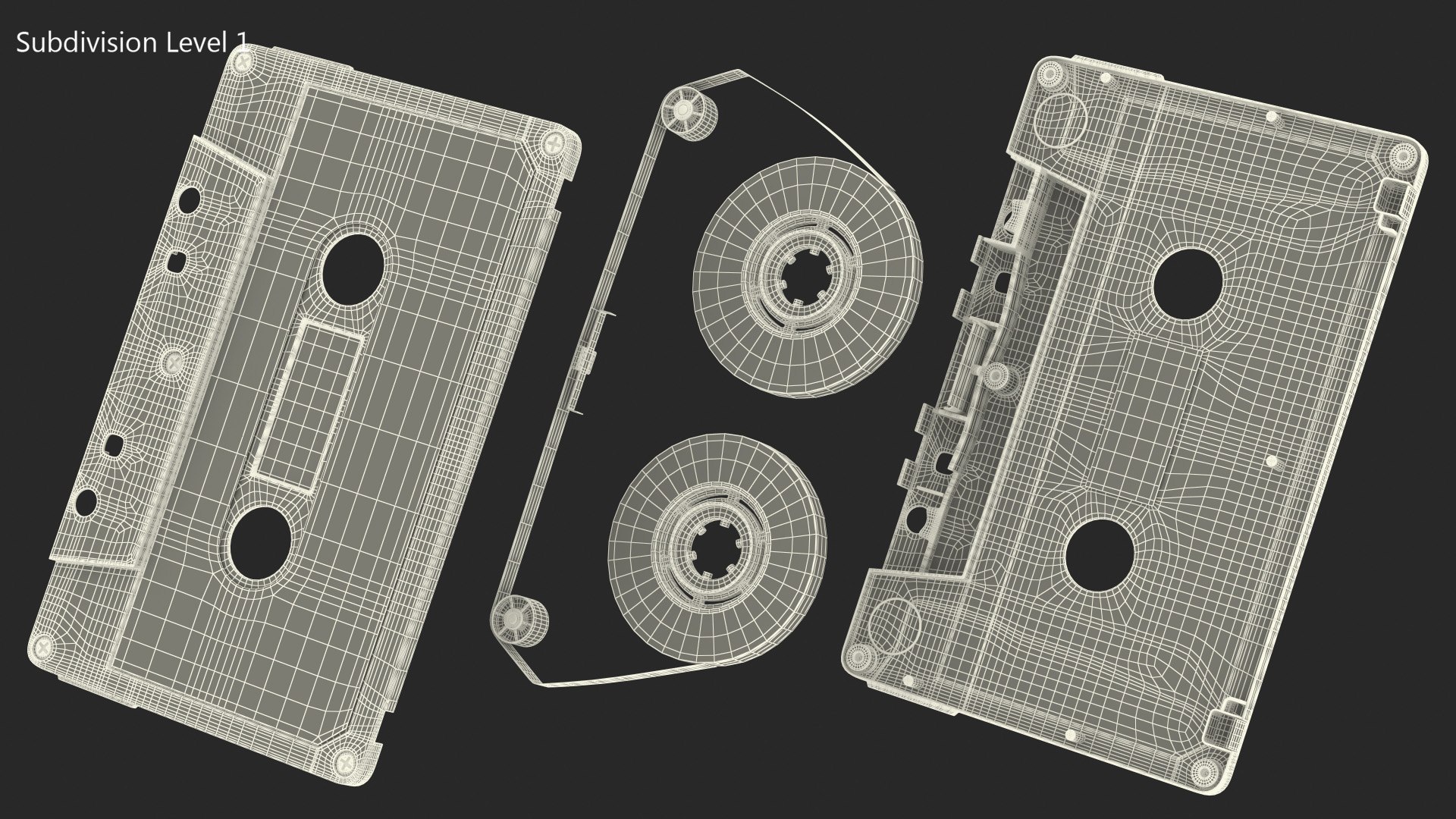 3D TDK SA C46 Cassette Tape https://p.turbosquid.com/ts-thumb/ku/8U69or/YN/tdksac46cassettetape3dmodel021/jpg/1623933174/1920x1080/fit_q87/3fcbc21e2cea8f746f266380dfe2a28667447e32/tdksac46cassettetape3dmodel021.jpg