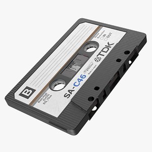 3D TDK SA C46 Cassette Tape