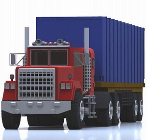 3d 3ds industrial truck