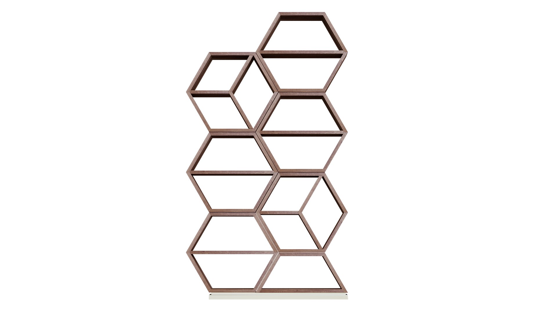 Modern Bookcase Hobart Model TurboSquid 2247539