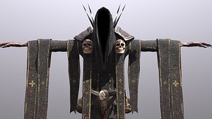 grim reaper 3D model