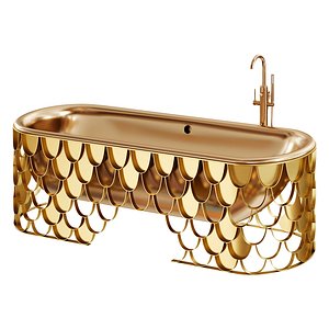 KOI BATHTUB by Brabbu 3D