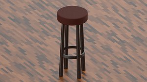 Chair Bar Stool 3D model