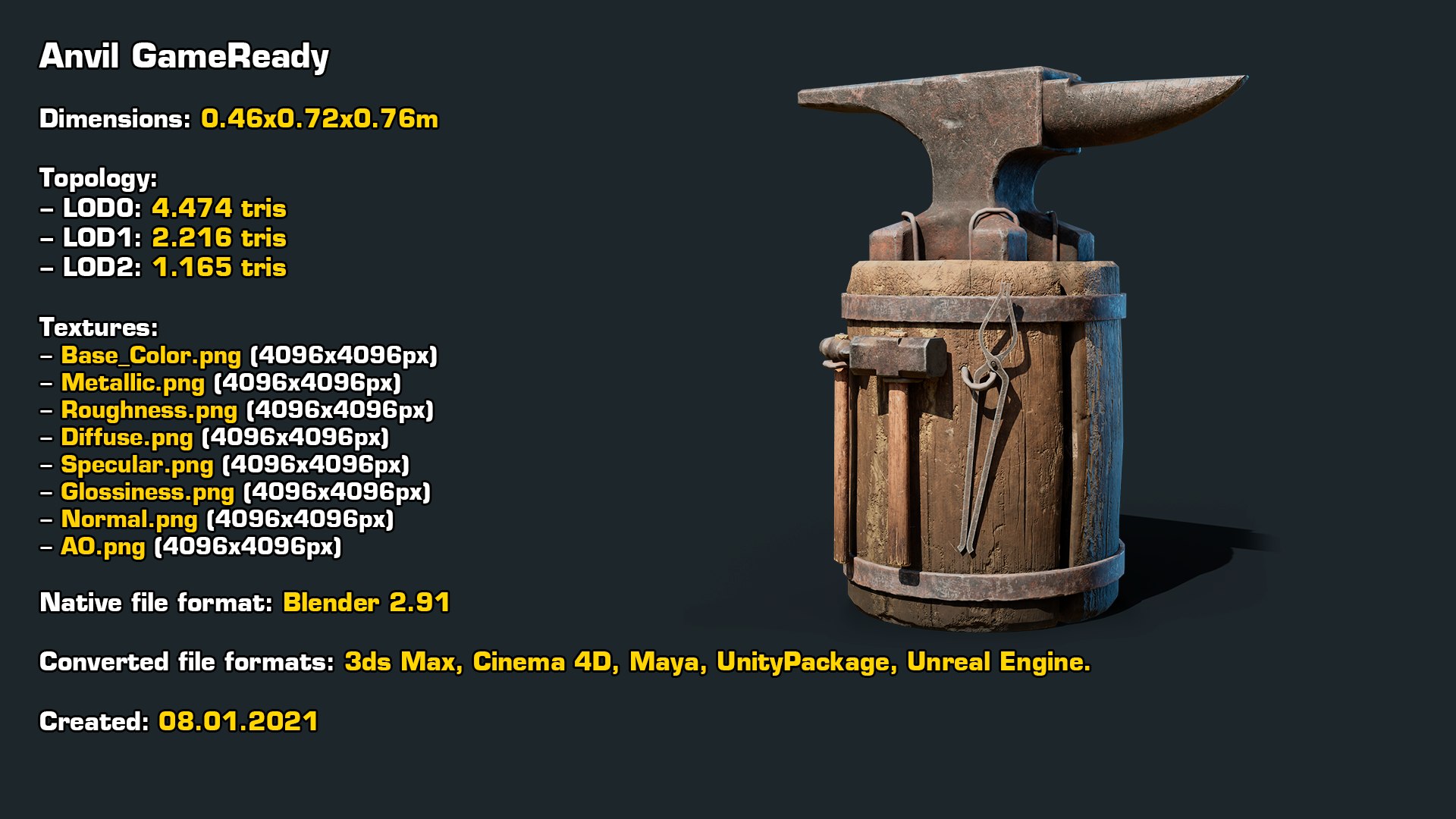 anvil gameready model https://p.turbosquid.com/ts-thumb/ku/HOxjVv/0p/stats/png/1610107581/1920x1080/fit_q87/ceb4972238de2277536c7b93dba1066407d8a4cc/stats.jpg