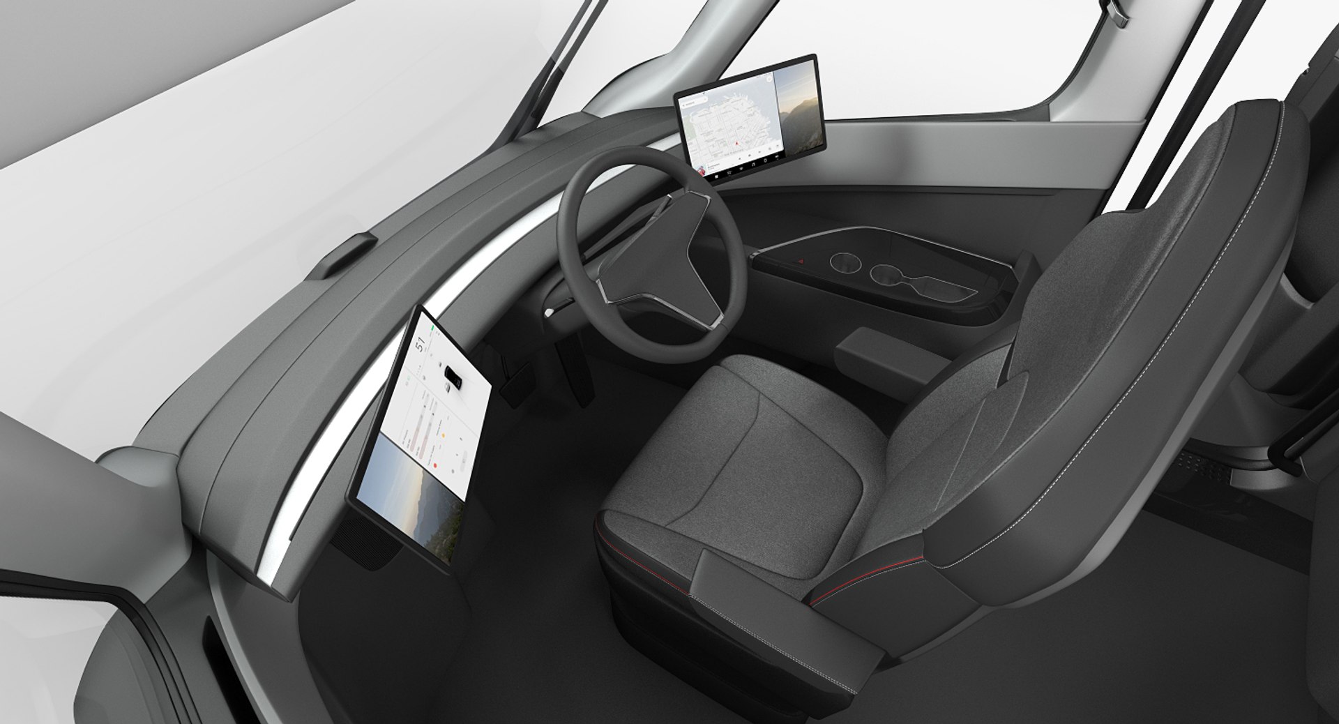 3D tesla semi trucks trailers https://p.turbosquid.com/ts-thumb/ku/HeaSK0/zh2cyElY/teslasemitrucksandtrailerscollectionvray3dmodel007/jpg/1525828428/1920x1080/fit_q87/5a18918f5126bcda2d39310cd0cfda68d2f90c66/teslasemitrucksandtrailerscollectionvray3dmodel007.jpg