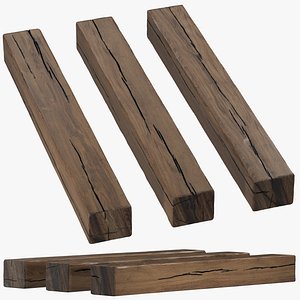 Reclaimed Walnut wood beams
