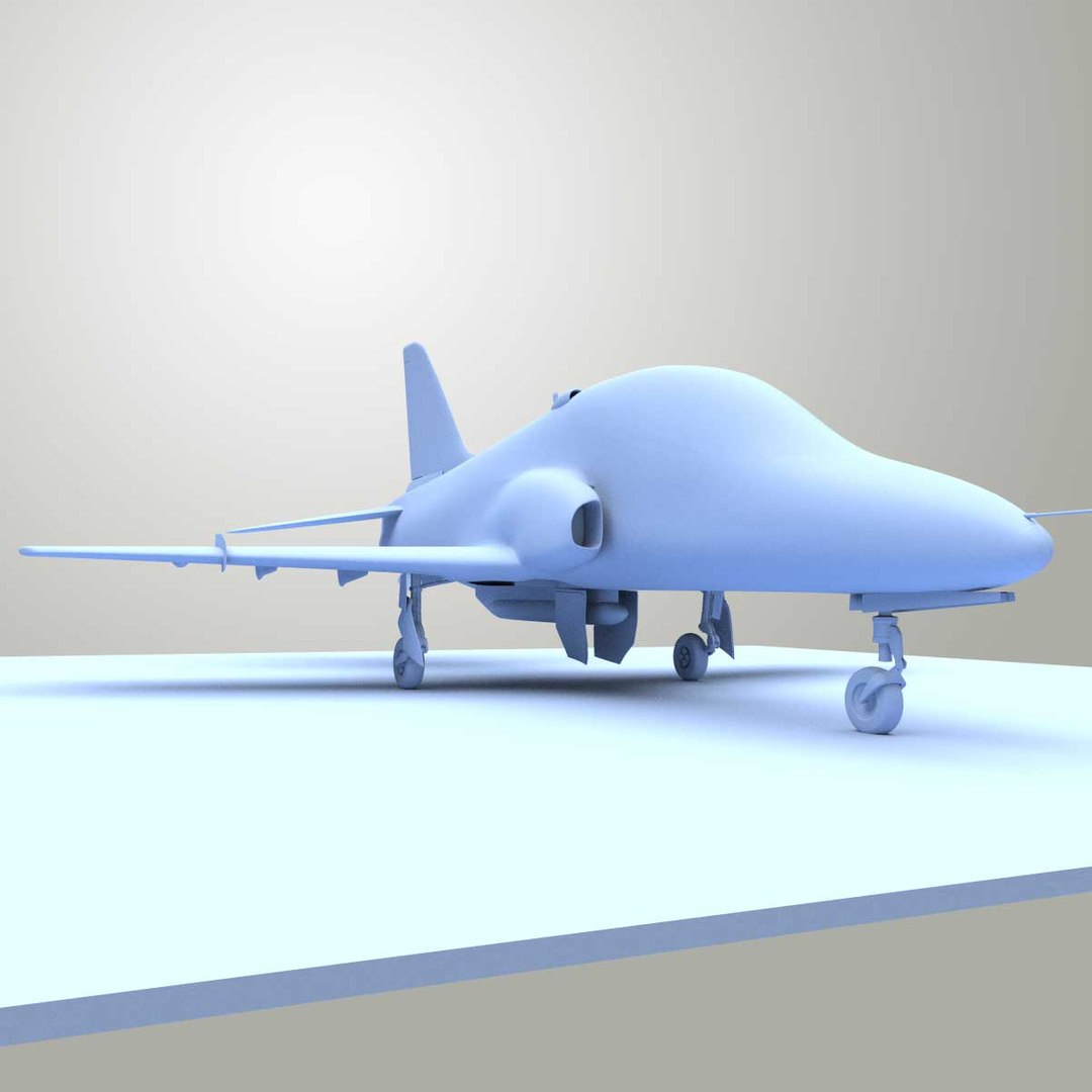 3d Model British Aerospace Hawk Red Arrows