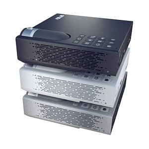 Asus P3E projector 3 colors