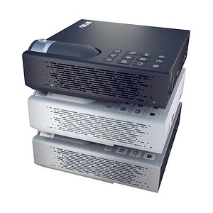 Asus P3E projector 3 colors