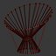 Fauteuil coquetier vintage ARP