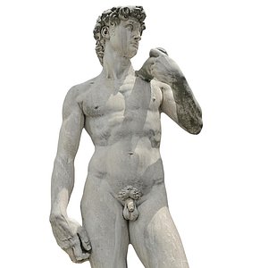David Sculpture Michelangelo Scan