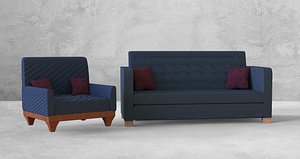 sofas 3D model
