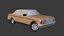 3D Old Mercedez benz model