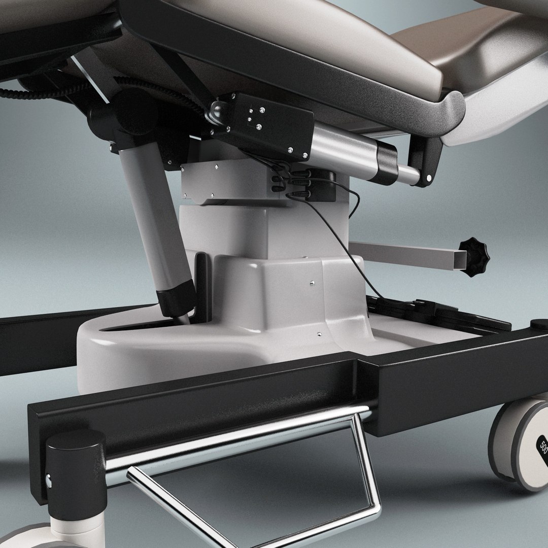 3ds Max Mobile Operating Table Ufsk