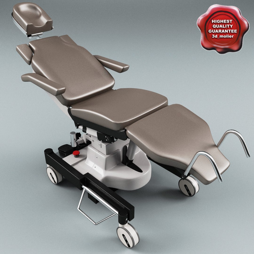 3ds Max Mobile Operating Table Ufsk
