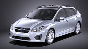 3D subaru impreza 2013