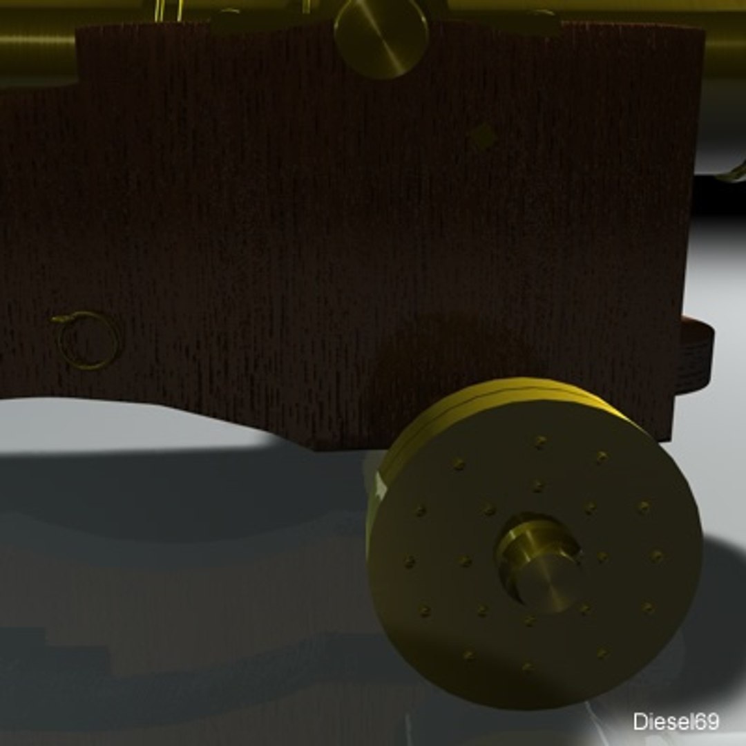 24 Cannon 3d Model